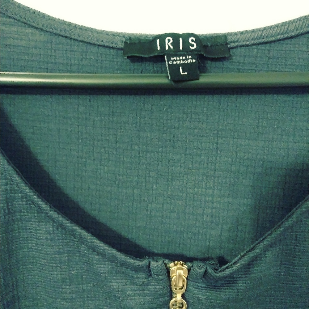 Iris Grey dressy top